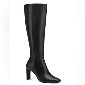 🍀Sale Alfani Tristanne Womens Leather Knee-High Boots Size 9
